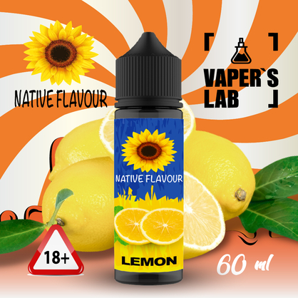 Фото купить жидкость native flavour lemon 60 ml