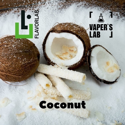 Фото на Ароматизаторы для вейпа Flavor Lab Coconut 10 мл