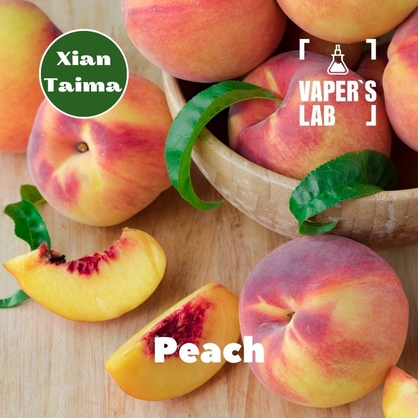 Фото, Відеоогляди на Найкращі харчові ароматизатори Xi'an Taima "Peach" (Персик) 