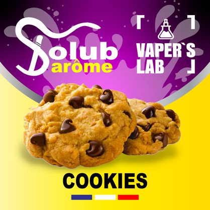 Фото, Видео, Натуральные ароматизаторы для вейпа  Solub Arome "Cookies" (Печенье) 