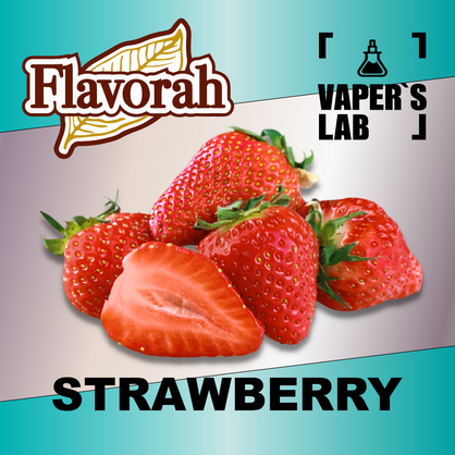 Фото на аромку Flavorah Strawberry Клубника