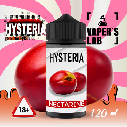 Фото жидкость для вейпа бесплатно hysteria nectarine 100 ml