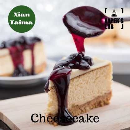 Фото, Видео, Ароматизаторы для солевого никотина   Xi'an Taima "Cheesecake" (Чизкейк) 