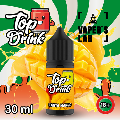 Фото, Відеоогляди на Жижу Salt Top Drink SALT Fanta Mango 30 ml