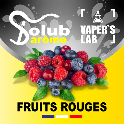 Фото, Відеоогляди на Найкращі ароматизатори для вейпа Solub Arome "Fruits rouges" (Мікс лісових ягід) 