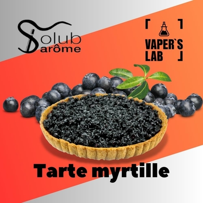 Фото, Видео, Ароматизаторы для солевого никотина   Solub Arome "Tarte myrtille" (Черничный пирог) 