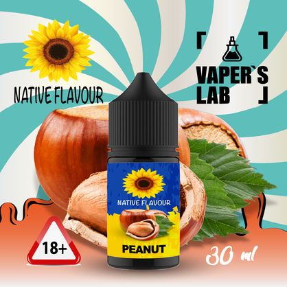 Фото жидкость для под систем native flavour hazelnut 30 ml