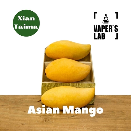 Фото, Відеоогляди на Ароматизатор для самозамісу Xi'an Taima "Asian Mango" (Азіатський манго) 