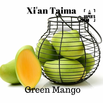 Фото, Видео, Ароматизаторы для вейпа Xi'an Taima "Green Mango" (Зеленый манго) 