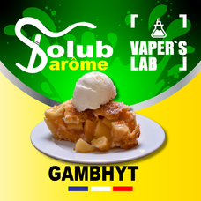Solub Arome  "Gambhyt" (Яблучний пиріг з пломбіром)