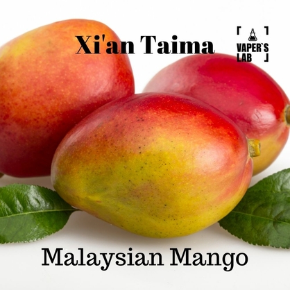 Фото, Видео, Аромки для самозамеса Xi'an Taima "Malaysian Mango" (Малазийский манго) 