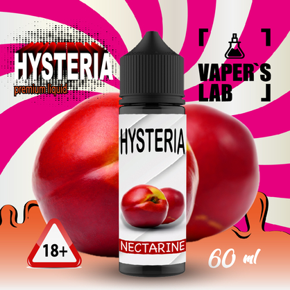 Фото рідина для підсистем hysteria nectarine 30 ml