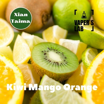 Фото, Відеоогляди на Найкращі ароматизатори для вейпа Xi'an Taima "Kiwi Mango Orange" (Ківі манго апельсин) 