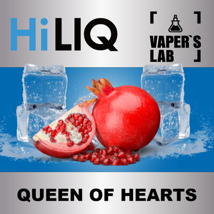 Фото на аромку HiLIQ Хайлик Queen of Hearts Червовая дама