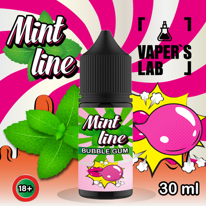 Фото жидкость для пода mint bubble gum 30ml