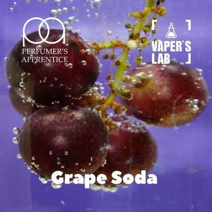 Фото, Відеоогляди на Ароматизатори для рідини вейпів TPA "Grape Soda" (Виноградний лимонад) 