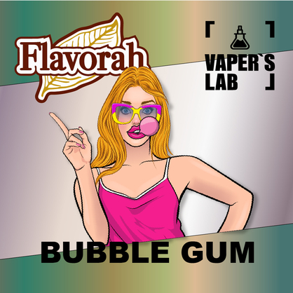 Фото на Ароматизатори Flavorah Bubble Gum Жувальна гумка