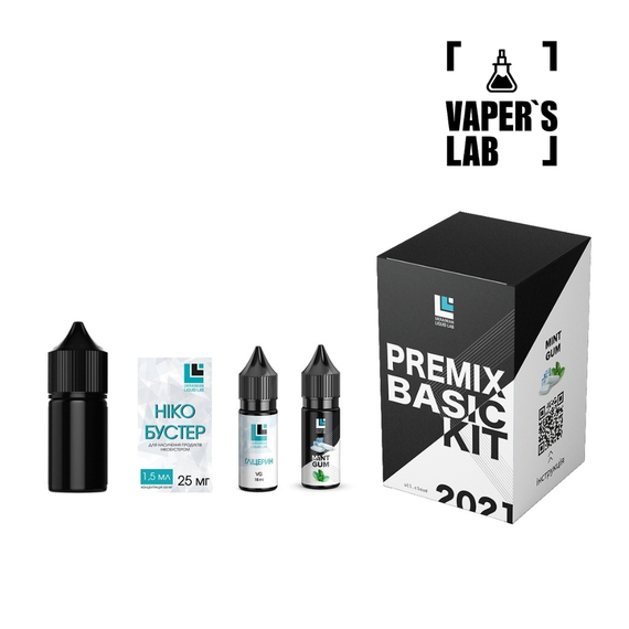 Отзывы на жидкость для pod Набор Basic Kit "Mint Gum" SALT 30 мл