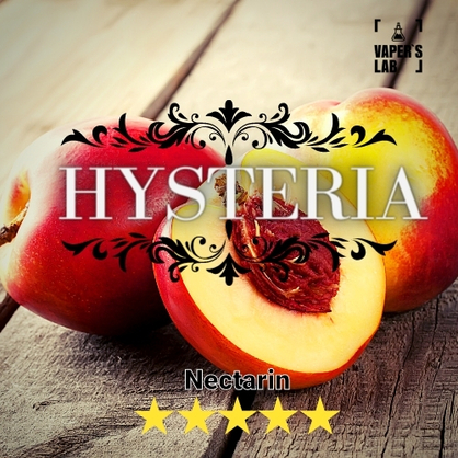 Фото, Відео на Рідини для вейпа Hysteria Nectarine 30 ml