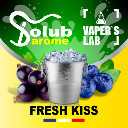 Фото, Видео, Ароматизаторы для жидкостей Solub Arome "Fresh Kiss" (Черника смородина со свежестью) 