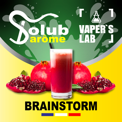 Фото, Видео, Лучшие вкусы для самозамеса Solub Arome "Brainstorm" (Гранатовый напиток) 