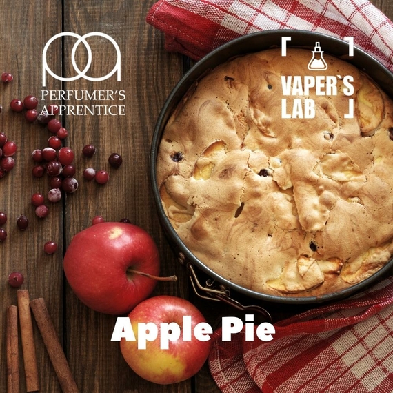 Відгуки на Ароматизатори для рідини вейпів TPA "Apple Pie" (Яблучний пиріг) 