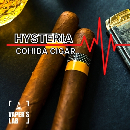 Фото, Видео на Заправки для вейпа Hysteria Cohiba Cigar 30 ml