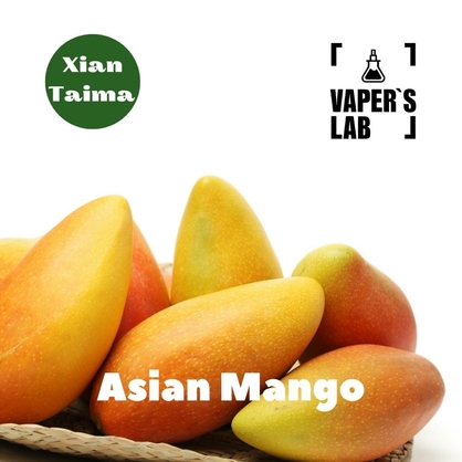 Фото, Відеоогляди на Ароматизатор для самозамісу Xi'an Taima "Asian Mango" (Азіатський манго) 