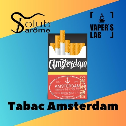 Фото, Видео, ароматизатор для самозамеса Solub Arome "Tabac Amsterdam" (Табак с нотками меда) 