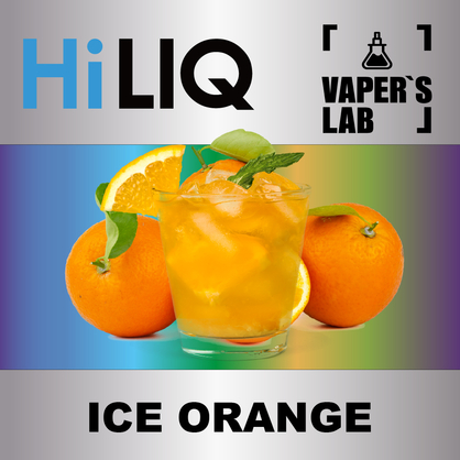 Фото на Ароматизатори HiLIQ Хайлик Ice Orange Крижаний Апельсин