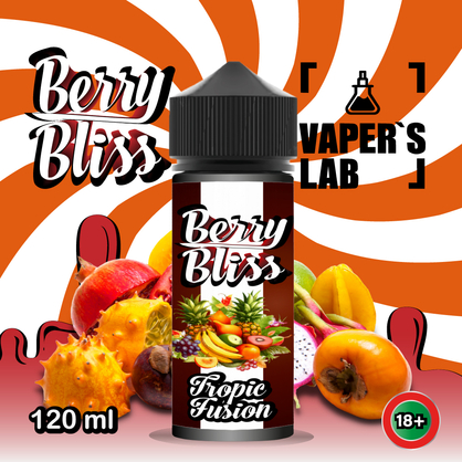 Фото жидкости для вейпа berry bliss tropic fusion (тропические фрукты)