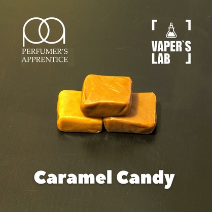 Фото, Видео, Ароматизатор для жижи TPA "Caramel Candy" (Карамельная конфета) 