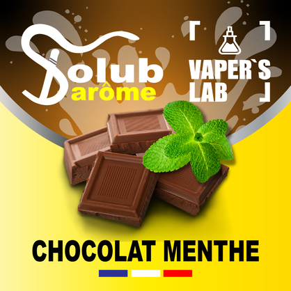 Фото, Видео, Аромки для вейпа Solub Arome "Chocolat menthe" (Молочный шоколад с мятой) 