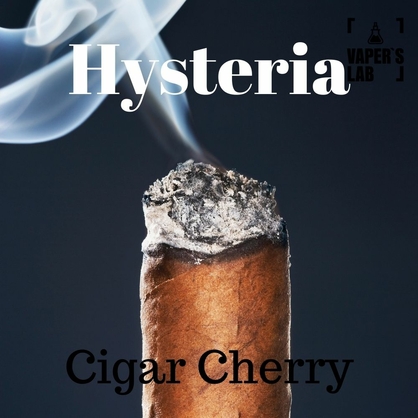 Фото, Видео на Заправки до вейпа Hysteria Cigar Cherry 100 ml