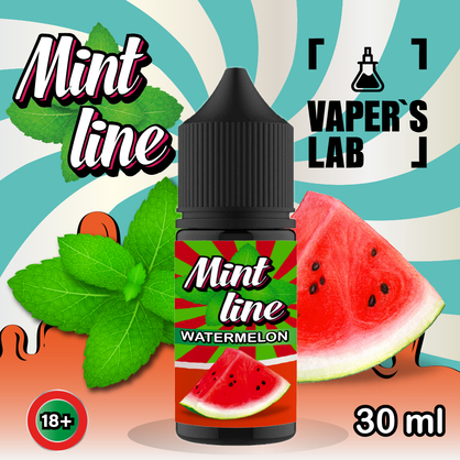 Фото сольова жижа для пода mint watermelon 30ml