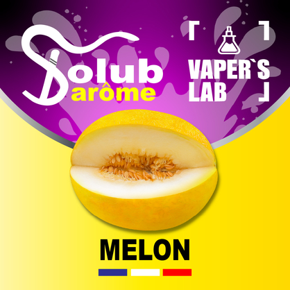 Фото, Відеоогляди на Преміум ароматизатор для електронних сигарет Solub Arome "Melon" (Соковита диня) 