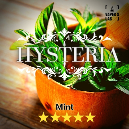 Фото, Відео на Заправки до вейпа Hysteria Mint 30 ml