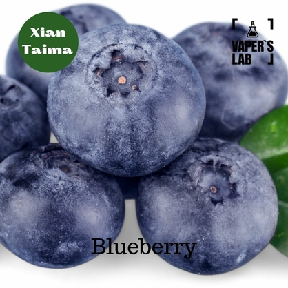 Фото, Відеоогляди на Харчовий ароматизатор для вейпа Xi'an Taima "Blueberry" (Чорниця) 