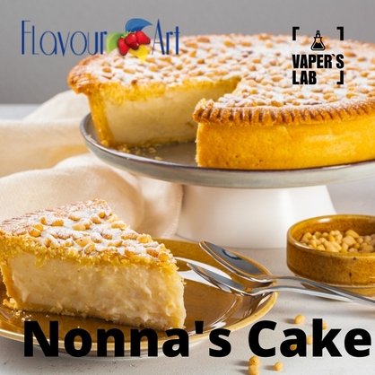 Фото, Відеоогляди на Ароматизатор FlavourArt Nonna\'s Cake Бабушкин пирог