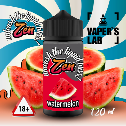 Фото жижи для вейпа zen watermelon