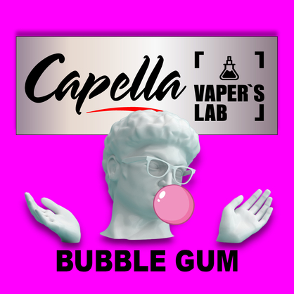 Фото на Ароматизатори Capella Bubble Gum Жувальна гумка