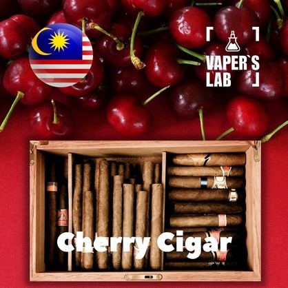 Фото на Ароматизаторы для вейпа Malaysia flavors Cherry Cigar