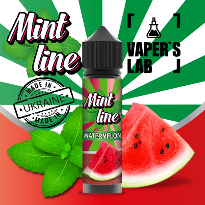 Фото жидкости для вейпа mint watermelon 60 ml