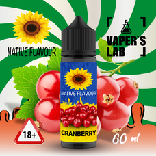 Жидкости для вейпа Native Flavour cranberry 60