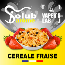 Ароматизаторы Solub Arome Céréale fraise Кукурузные хлопья с клубникой