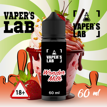 Фото, Видео на Жижи Vapers Lab Wonder milk 60 ml