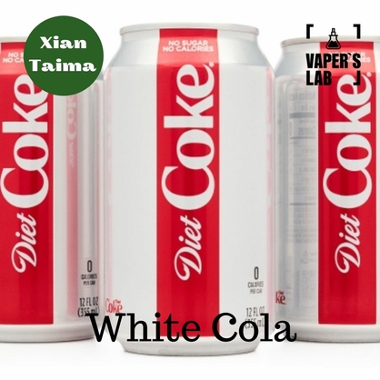 Фото, Відеоогляди на Ароматизатори для рідини вейпів Xi'an Taima "White Cola" (Біла Кола) 