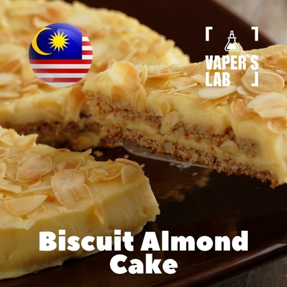 Фото на Ароматизатор для вейпа Malaysia flavors Biscuit almond cake