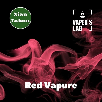 Фото, Відеоогляди на Ароматизатори смаку Xi'an Taima "Red Vapure" (Червоний пар) 