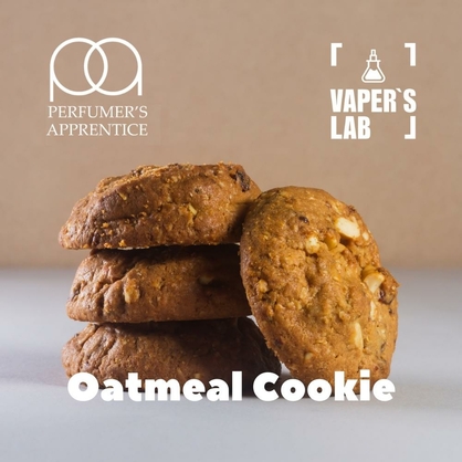 Фото, Видео, Ароматизаторы для вейпа купить украина TPA "Oatmeal Cookie" (Овсяное печенье) 